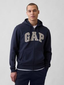 GAP Bluza w kolorze granatowym rozmiar: XXL. Niebieskie bluzy GAP, xxl, bez wzorów, bez kaptura. Za 110,04 zł.