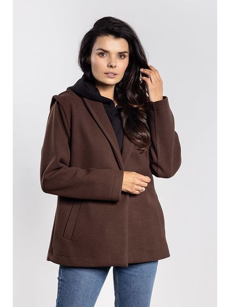 Awama Kurtka przejściowa w kolorze brązowym rozmiar: S. Brązowe kurtki Awama, s, bez wzorów, bez kaptura. Za 205,45 zł.