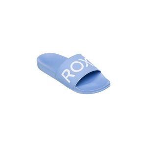 Klapki basenowe damskie Roxy SLIPPY II. Fioletowe klapki Roxy, bez wzorów, z materiału, bez obcasa. Za 139,99 zł.