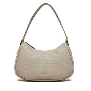 Torebka Calvin Klein. Brązowe shopper bag Calvin Klein, bez wzorów, bez dodatków. Za 649,99 zł.