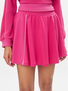 Liu Jo Sport Spódnica mini TA4145 J4616 Różowy Regular Fit. Czerwone spódnice Liu Jo Sport, m, bez wzorów, z syntetyku, sportowe, mini. Za 259,99 zł.