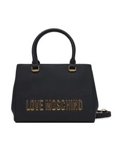 LOVE MOSCHINO Torebka JC4022PP1NKD0000 Czarny. Czarne torebki klasyczne LOVE MOSCHINO, bez wzorów, ze skóry, bez dodatków. Za 679,99 zł.