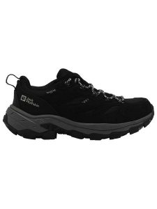 Jack Wolfskin Buty turystyczne "Vojo Tour" w kolorze czarno-szarym rozmiar: 38. Czarne buty trekkingowe Jack Wolfskin, z materiału, bez zapięcia. Za 316,24 zł.
