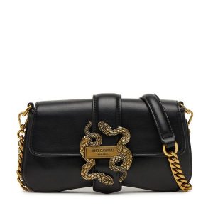 Torebka Just Cavalli. Czarne torebki klasyczne Just Cavalli, bez wzorów, bez dodatków. Za 519,99 zł.