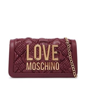 Torebka LOVE MOSCHINO. Czerwone torebki wieczorowe LOVE MOSCHINO, bez wzorów, bez dodatków. Za 669,99 zł.