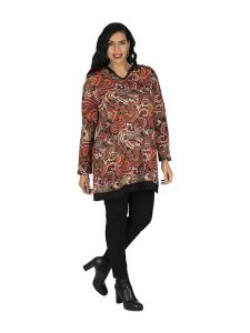 Aller Simplement Bluza ze wzorem rozmiar: 54-58. Bluzy Aller Simplement, bez wzorów, z bawełny, bez kaptura. Za 61,46 zł.