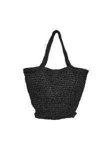 ONLY Shopper bag w kolorze czarnym rozmiar: onesize. Czarne shopper bag ONLY, bez wzorów, z materiału, na ramię, bez dodatków. Za 166,88 zł.