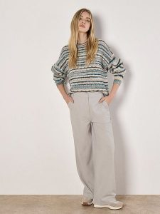 Apricot Sweter w kolorze morsko-beżowym rozmiar: XL. Brązowe swetry oversize Apricot, xl, bez wzorów, z wełny, bez ramiączek. Za 127,35 zł.