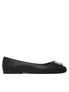 MICHAEL Michael Kors Baleriny Milan Flex Ballet 40R6MLFP1L Czarny. Czarne balerinki MICHAEL Michael Kors, bez wzorów, ze skóry, bez obcasa, bez zapięcia. Za 441,99 zł.