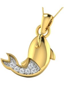 Vittoria Jewels Złota zawieszka z diamentami rozmiar: onesize. Żółte zawieszki Vittoria Jewels, z diamentem, srebrne. Za 369,99 zł.