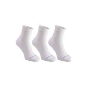 Skarpety sportowe RS160 3 pary. Skarpetki marki ARTENGO. Za 14,99 zł.