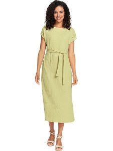 WITT WEIDEN Sukienka w kolorze zielonym rozmiar: 44. Zielone sukienki WITT WEIDEN, na co dzień, bez wzorów, z tkaniny, bez kołnierzyka, bez ramiączek, midi, proste. Za 43,99 zł.