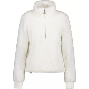 Bluza polarowa Luhta Haihuukoski - biały. Białe bluzy Luhta, na zimę, l, bez wzorów, z polaru, bez kaptura. Za 389,00 zł.