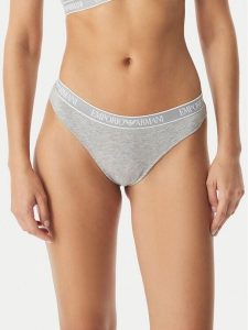 Emporio Armani Underwear Komplet fig brazylijskich EW000404 AF19026 M8194 Szary. Szare komplety bielizny Emporio Armani Underwear, bez wzorów, z bawełny. Za 209,99 zł.