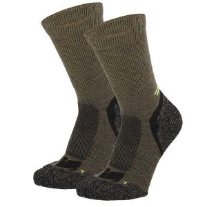 Skarpety turystyczne dla dorosłych Xtreme Wełna Merino 2-pak. Zielone skarpetki XTREME SOCKSWEAR, bez wzorów, z wełny. Za 134,50 zł.