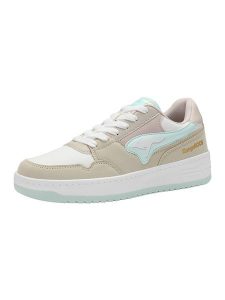 Kangaroos Sneakersy "K-Top Jane" w kolorze beżowym rozmiar: 38. Brązowe trampki KangaROOS, bez wzorów, bez zapięcia. Za 175,67 zł.
