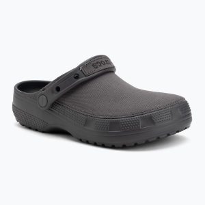 Klapki Crocs Classic Crafted Clog. Czarne klapki Crocs, bez wzorów, bez obcasa. Za 289,00 zł.