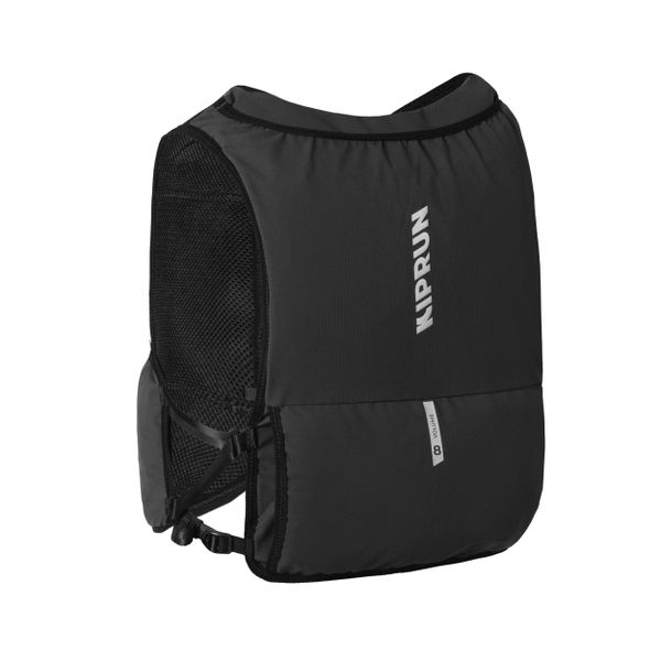 Plecak do biegania w terenie unisex Kiprun 500 8 litrów z bukłakiem 1 l. Czarne plecaki KIPRUN. Za 199,96 zł.