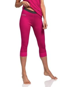 Legginsy termoaktywne 3/4 damskie Schöffel Sport Merino. Szare legginsy Schöffel, bez wzorów, z lyocellu. Za 349,99 zł.