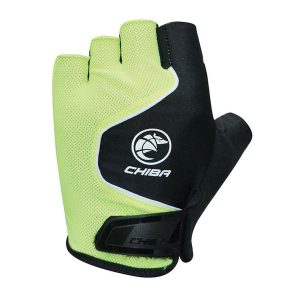 Rękawiczki rowerowe unisex Chiba Cool Air. Czarne rękawiczki CHIBA, bez wzorów. Za 98,00 zł.