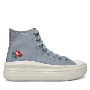 Trampki Converse. Szare trampki Converse, bez wzorów, bez zapięcia. Za 279,99 zł.