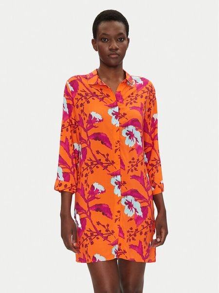 Chantelle Koszula Passionate C14YJ0 Różowy Relaxed Fit. Czerwone koszule Chantelle, xs, bez wzorów, z wiskozy, bez kołnierzyka, bez ramiączek. Za 189,99 zł.