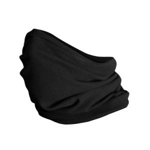 Komin na szyję zimowy 30 x 23 cm czarny Alpine. Czarne szaliki GYMBEAM, na zimę, bez wzorów, z materiału. Za 34,90 zł.
