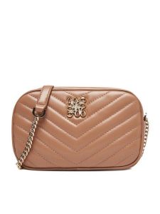 Nine West Torebka CEO-MARY-LA513-89 Beżowy. Brązowe listonoszki Nine West, bez wzorów, z materiału, bez dodatków. Za 169,99 zł.