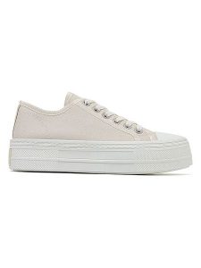 Sixth Sens Sneakersy w kolorze beżowym rozmiar: 37. Brązowe trampki Sixth Sens, bez wzorów, bez zapięcia. Za 127,35 zł.