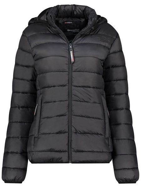 Geographical Norway Kurtka pikowana "Atikoclerc" w kolorze czarnym rozmiar: XL. Czarne kurtki Geographical Norway, xl, bez wzorów, bez kaptura. Za 187,96 zł.