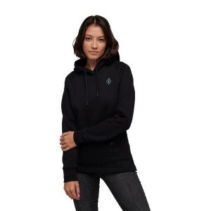 Bluza sportowa z kapturem damska Black Diamond Summit Scribble Hoody. Czarne bluzy Black Diamond, xl, bez wzorów, z kapturem. Za 217,99 zł.