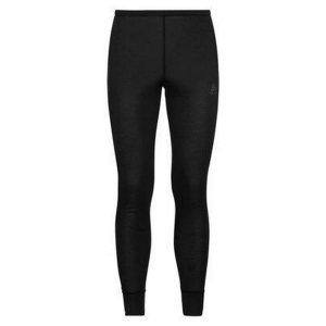 Legginsy termoaktywne damskie Odlo Active Warm Eco BL Bottom Long. Czarne legginsy ODLO, bez wzorów. Za 193,99 zł.