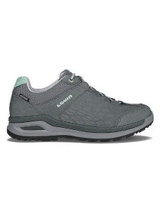 LOWA Skórzane buty trekkingowe "Locarno GTX" w kolorze szarym rozmiar: 37,5. Szare buty trekkingowe Lowa, z gore-texu, bez zapięcia. Za 421,67 zł.