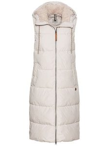 Camel Active Kamizelka w kolorze kremowym rozmiar: 40. Brązowe kamizelki Camel Active, bez wzorów, bez kołnierzyka, bez ramiączek, bez kaptura. Za 378,45 zł.