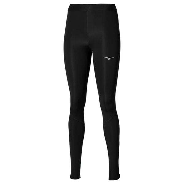 Damskie legginsy Mizuno Core Impulse. Czarne legginsy Mizuno, bez wzorów, z elastanu. Za 289,99 zł.