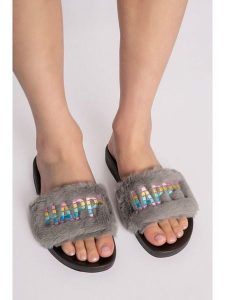 PJ Salvage Kapcie w kolorze szarym rozmiar: 39-41. Szare kapcie PJ Salvage, bez wzorów. Za 100,99 zł.