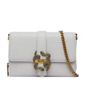 Torebka Just Cavalli. Szare torebki klasyczne Just Cavalli, bez wzorów, bez dodatków. Za 660,99 zł.