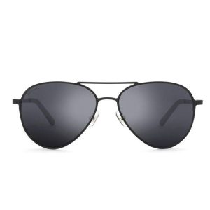 Okulary typu aviator ze stali nierdzewnej Lifestyle Siroko Monza. Czarne okulary przeciwsłoneczne SIROKO. Za 218,00 zł.