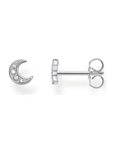 Thomas Sabo Srebrny kolczyk-wkrętka z cyrkoniami rozmiar: onesize. Szare kolczyki Thomas Sabo, z cyrkonią, srebrne. Za 65,95 zł.