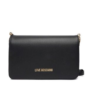 Torebka LOVE MOSCHINO. Czarne torebki wieczorowe LOVE MOSCHINO, bez wzorów, bez dodatków. Za 569,99 zł.