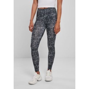 Legginsy damskie Urban Classics aop (grandes tailles). Białe legginsy Urban Classics, bez wzorów. Za 152,50 zł.