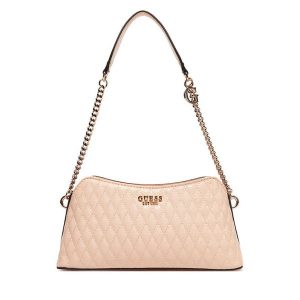 Torebka Guess. Czerwone listonoszki Guess, z aplikacjami, bez dodatków. Za 399,99 zł.
