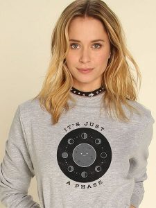 WOOOP Bluza w kolorze szarym rozmiar: M. Szare bluzy Wooop, m, bez wzorów, bez kaptura. Za 108,99 zł.