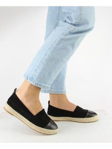 Foreverfolie Espadryle w kolorze czarnym rozmiar: 40. Czarne espadryle Foreverfolie, bez wzorów, bez obcasa. Za 78,84 zł.