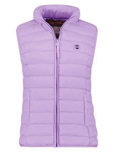 ANAPURNA Kamizelka pikowana "Vakitalana" w kolorze lawendowym rozmiar: S. Różowe kamizelki ANAPURNA, s, bez wzorów, bez kołnierzyka, bez ramiączek, bez kaptura. Za 113,99 zł.