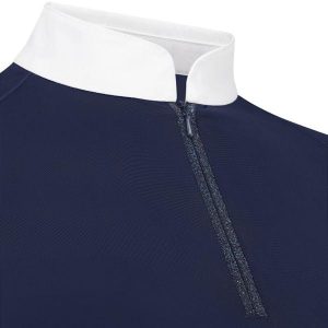 Damska koszula konkursowa z długim rękawem na zamek Kentucky Horsewear Classic. Brązowe koszule KENTUCKY HORSEWEAR, s, bez wzorów, z materiału, bez kołnierzyka, bez ramiączek. Za 482,00 zł.