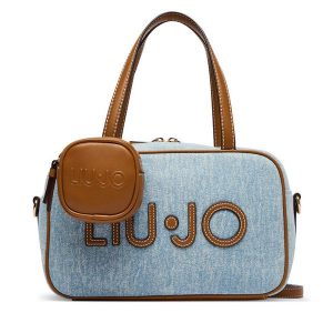 Torebka Liu Jo. Niebieskie torebki klasyczne Liu Jo, bez wzorów, bez dodatków. Za 559,99 zł.