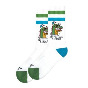 Skarpetki American Socks Do zobaczenia później. Białe skarpetki AMERICAN SOCKS, bez wzorów. Za 80,37 zł.