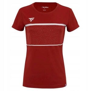 Koszulka tenisowa damska Tecnifibre Team Tech Tee. Białe koszulki sportowe TECNIFIBRE, bez wzorów, bez ramiączek, tenisowe. W wyprzedaży za 119,00 zł.