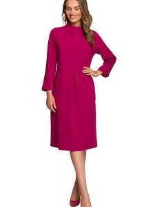 Stylove Sukienka w kolorze różowym rozmiar: L. Różowe sukienki Stylove, l, bez wzorów, bez kołnierzyka, bez ramiączek, maxi. Za 180,06 zł.